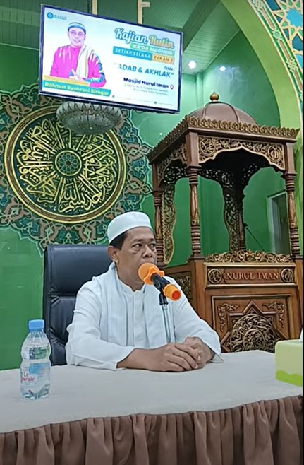 Kajian Ba’da Subuh di Masjid Nurul Iman Hadirkan Ustadz Dr H Muhammad Fakhri