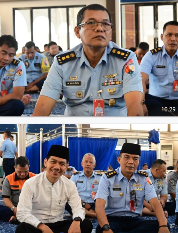 Kajian Dhuha di Lanud RSN: Makna Kurban Memberi Tanpa Pamrih, Allah Yang Membalas