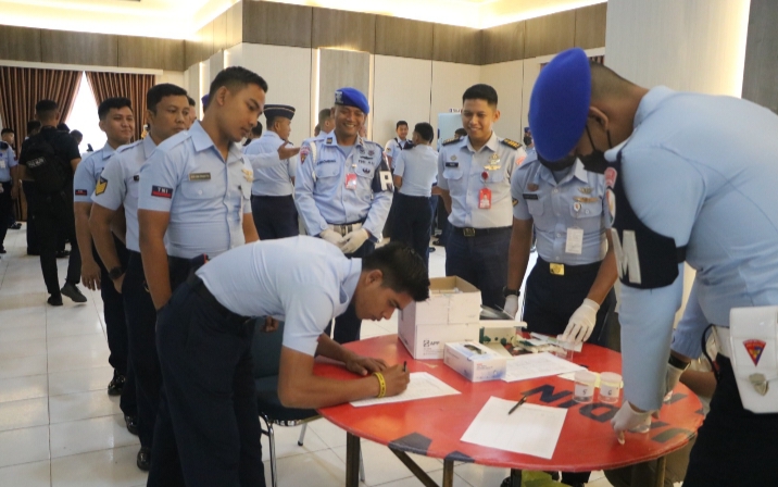 Kampanye P4GN TNI AU di Lanud RSN: Perangi Narkoba Dengan Edukasi dan Tindakan Tegas