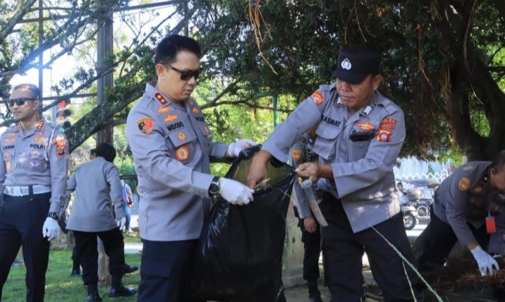 Kapolda Gorontalo Pimpin Aksi 