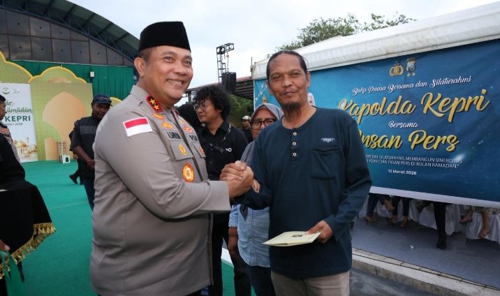 Kapolda KEPRI silaturahmi dan Buka Puasa Bersama INSAN PERS, Perkuat Sinergi Polri Dan Media