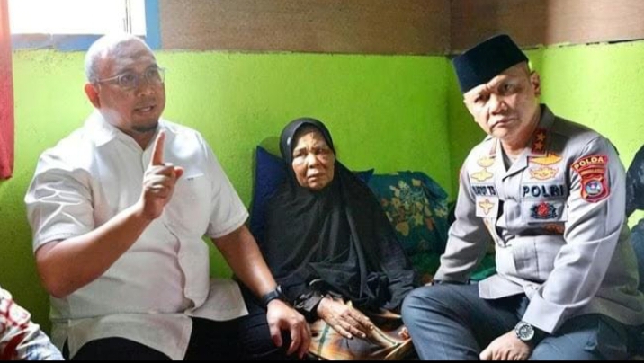 Kapolda Sumbar dan Andre Rosiade Jenguk Nenek Saudah: Pelaku Kita Kejar!