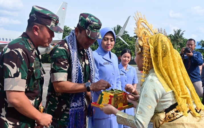 Kasau Tinjau Pembangunan Infrastruktur Rafale di Lanud RSN