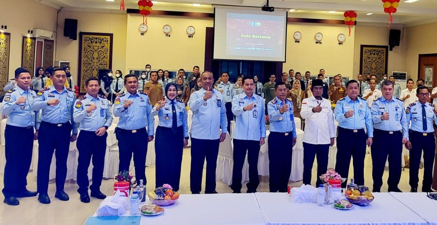 Kemenkumham RI Wilayah Riau dan BAPAS Kelas II Pekanbaru Gelar Bimtek Sumber Daya Manusia