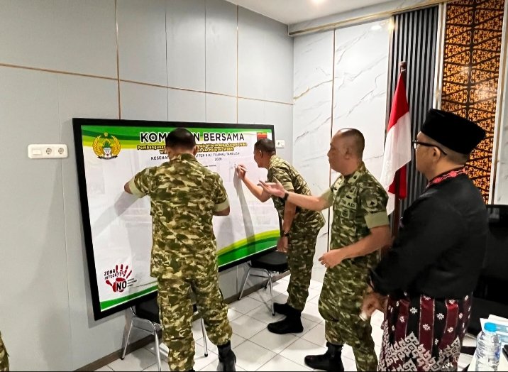 Kesdam XIX/Tuanku Tambusai Canangkan Pembangunan Zona Integritas TA 2026, Tegaskan Komitmen Raih WBK