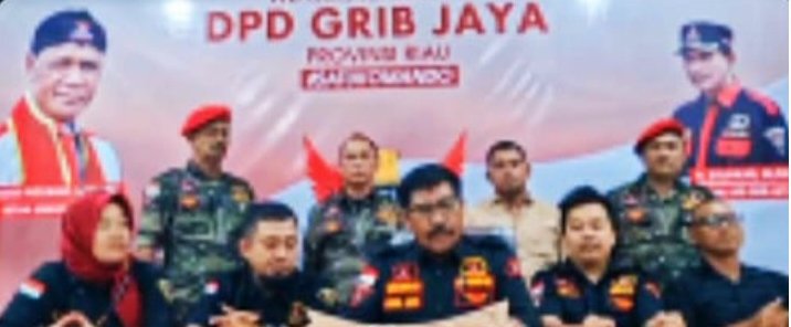 Ketua DPD GRIB JAYA Riau keluarkan SK PTDH Terhadap Sekda, Dansatgas Dan Seretaris Satgas