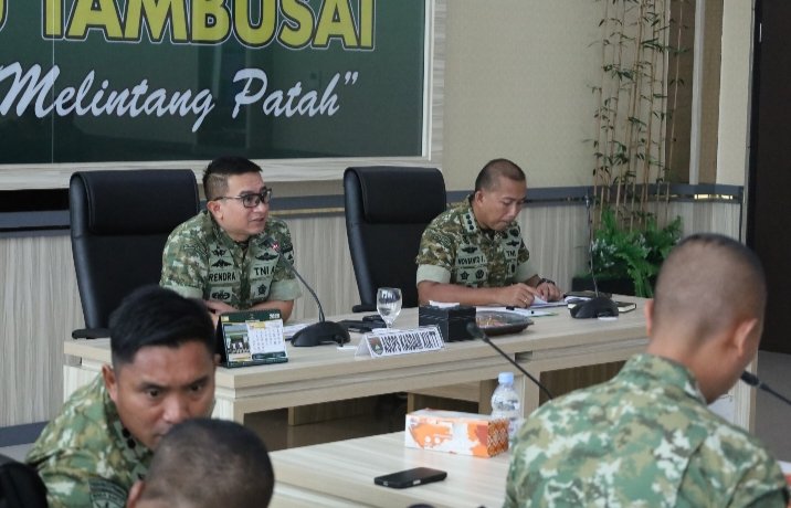 Kodam XIX Tuanku Tambusai Gelar Laporan Awal, Satgasyon 132/Bima Sakti 2026 Dinyatakan Siap Operasi