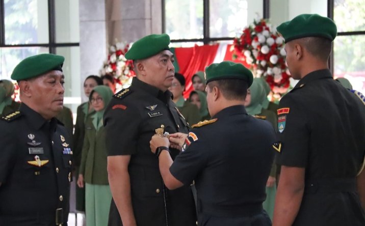 Kodam XIX Tuanku Tambusai Lakukan Regenerasi, Dua Pejabat Utama Siap Lanjutkan Pengabdian