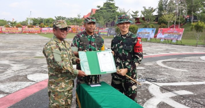 Kodam XIX Tuanku Tambusai Mulai TMMD Ke-129 di Pelalawan, Percepat Pemerataan Pembangunan