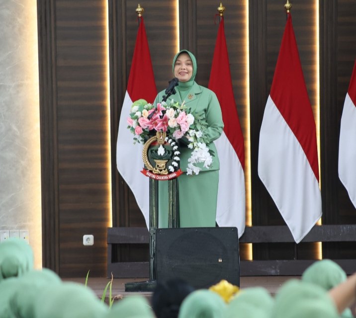Kodam XIX/Tuanku Tambusai Dorong Persit Lebih Solid, Kreatif dan Mandiri