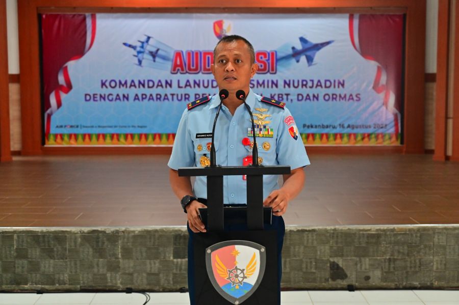 Komandan Lanud Roesmin Nurjadin : Hidup Berdampingan Saling Menghormati