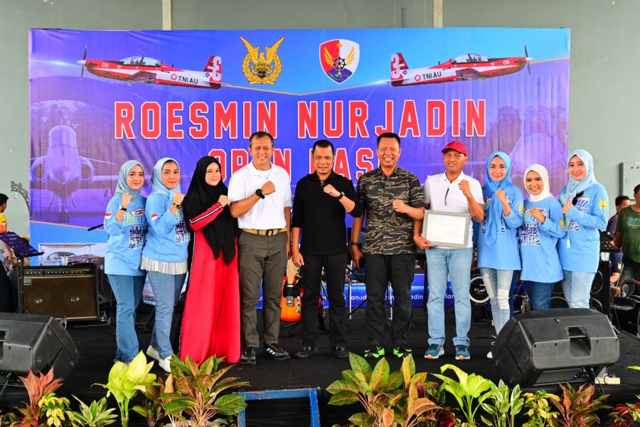 Komandan Lanud Roesmin Nurjadin: Open Base Sarana Hiburan Untuk Menumbuhkan Minat Kedirgantaraan