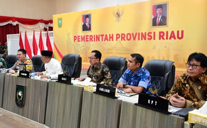 Komandan Lanud Roesmin Nurjadin Siap Amankan Pilkada 2024 Bersama Forkopimda Riau
