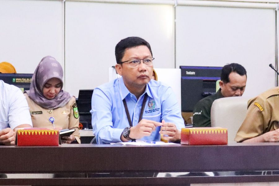 Koordinator Bidang Perdata & Tata Usaha Negara Kejati Riau Hadiri Rakor Pengendalian Inflasi