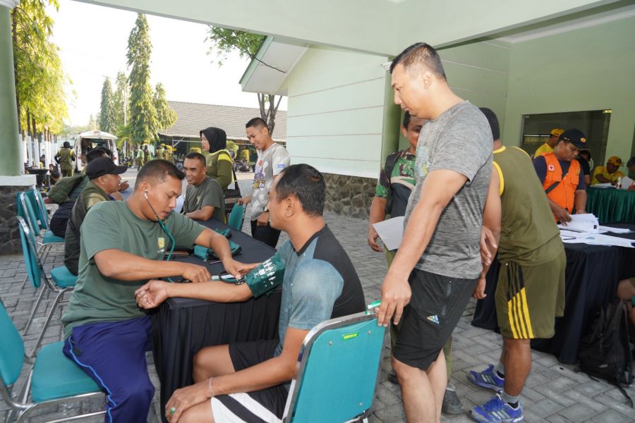 Korem 084/BJ Gelar Garjas Periodik Semester II TA. 2023 