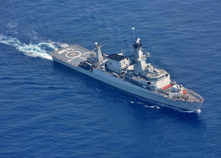 KRI BUNG TOMO–357 Ikuti Latihan di Teluk Benggala pada LATMA MILAN 2026