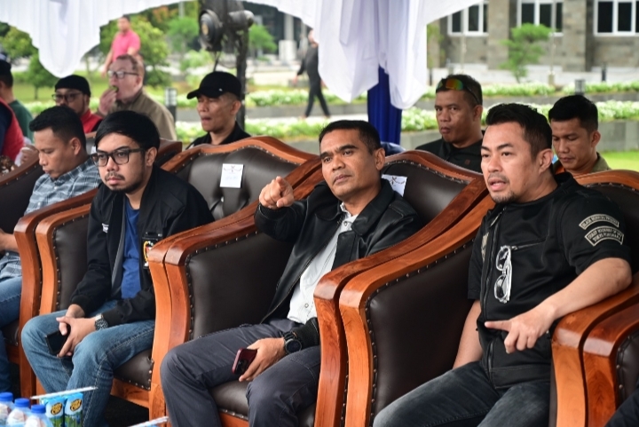 Lanud Roesmin Nurjadin Titik Akhir Sunmori Dalam Rangka Hari Jadi ke-240 Kota Pekanbaru