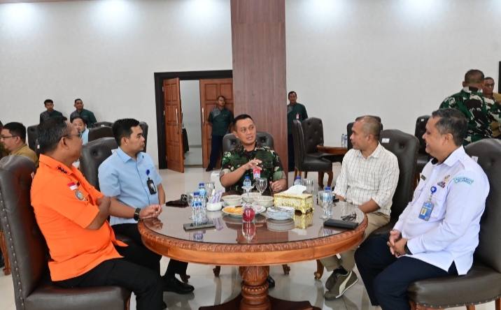 Lanud RSN Gelar Coffee Morning Bersama Stakeholder Bandara SSK II Pekanbaru