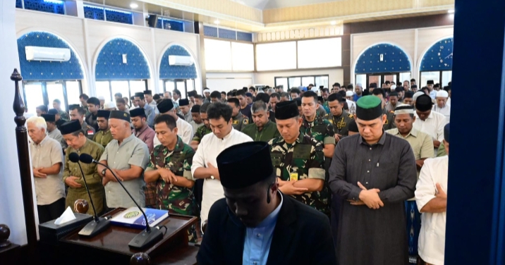 Lanud RSN Gelar Doa Bersama Dukung Kelancaran Latihan Jalak Sakti 2025