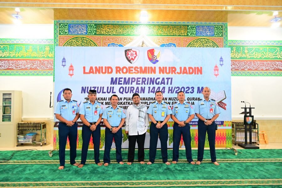 Lanud Rsn Peringati Nuzulul Qur'an 1444 H/2023 M