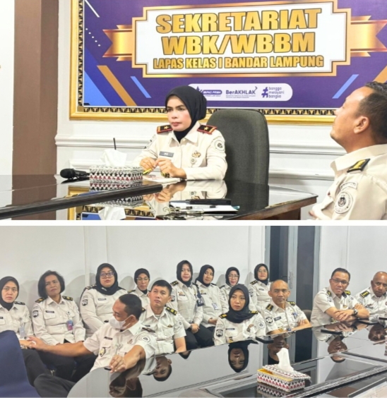 Lapas Kelas I Bandar Lampung Berkomitmen Penuh Berantas Narkoba dan Perketat Pintu Utama