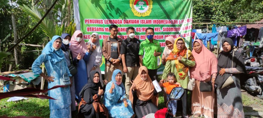 LDII Bersama Masyarakat RT 03 Sidomulyo Barat Bangun Program Tangguh Ketahanan Pangan Keluarga