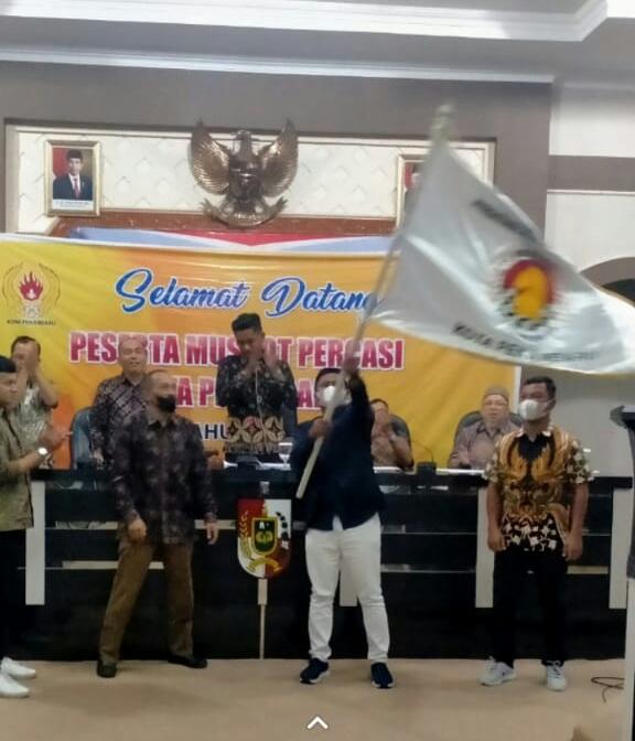 M. Yasir SH Resmi Pimpin Pengcab PERCASI Kota Pekanbaru Masa Bakti 2021-2025
