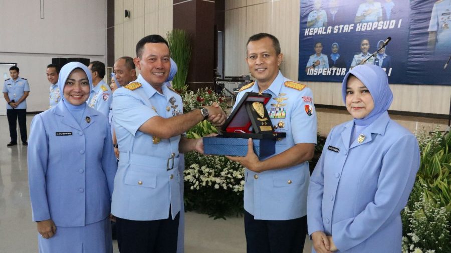 Marsma TNI Mohammad Nurdin Resmi Jabat Danlanud Rsn