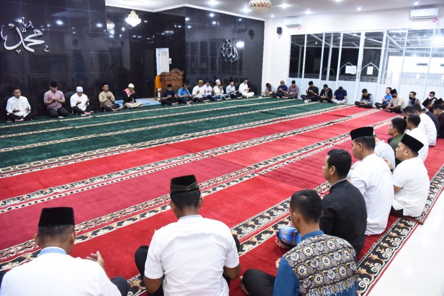 Menuju HUT Ke-77 TNI, Lanud Rsn Gelar Doa Bersama