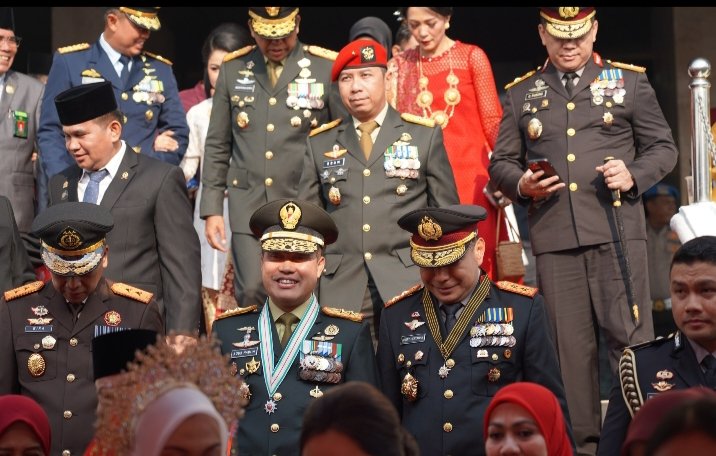 Merah Putih Berkibar di Pekanbaru, Pangdam XIX/Tuanku Tambusai Hadir di Tengah Khidmat HUT Ke-81 RI