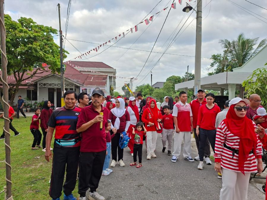 Meriah! RW 07 Tangkerang Labuai Rayakan HUT RI ke-80
