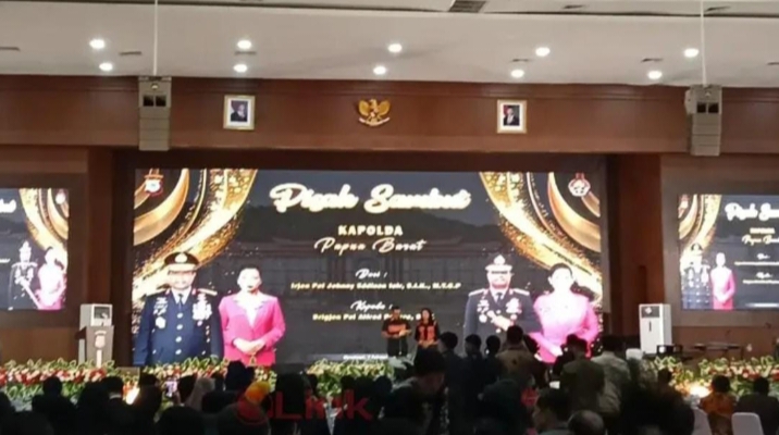 Momen Haru dan Hangat di Arfak Convention Hall: Irjen Pol Eddizon Johnny Isir, Pamit bertugas