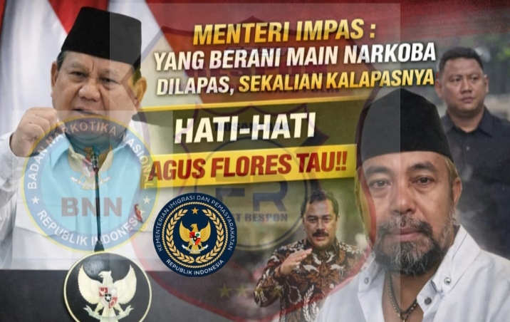 Narkoba Dikendalikan dari Balik Jeruji? Agus Flores Sebut Ini Alarm Bahaya Penegakan Hukum