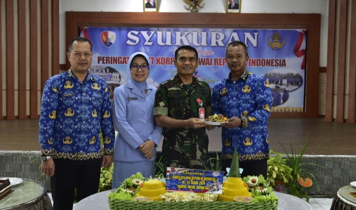 Peringati HUT ke-53, Korpri Sub Unit Lanud Roesmin Nurjadin Gelar Syukuran Penuh Makna