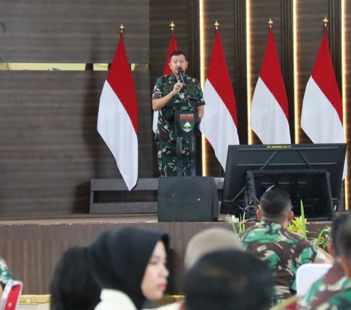 Perkuat Kendali Program Satuan, Kodam XIX/Tuanku Tambusai Bahas Panproggar Triwulan III TA 2026