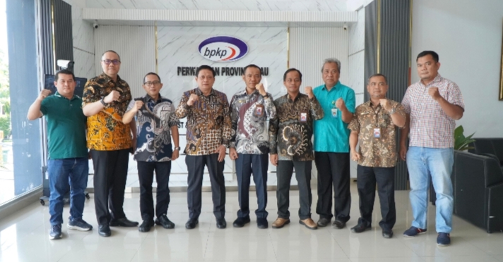 Perkuat Sinergi antar Lembaga, KEJATI Riau lakukan Kunjungan Kerja ke BPKP Provinsi Riau