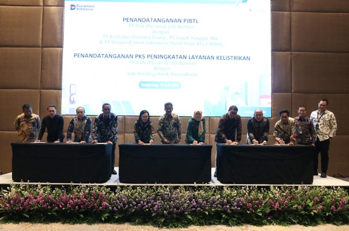 Perkuat Sinergi, PLN MCTN dan PLN UID Banten Tandatangani Kerja Sama Pemasaran Terpadu