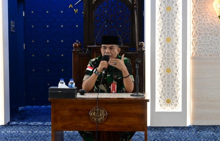 Personel Lanud RSN Perdalam Pemahaman Agama Melalui Kajian Dhuha