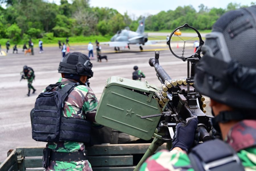 Pesawat Asing Dipaksa Mendarat di Lanud Roesmin Nurjadin
