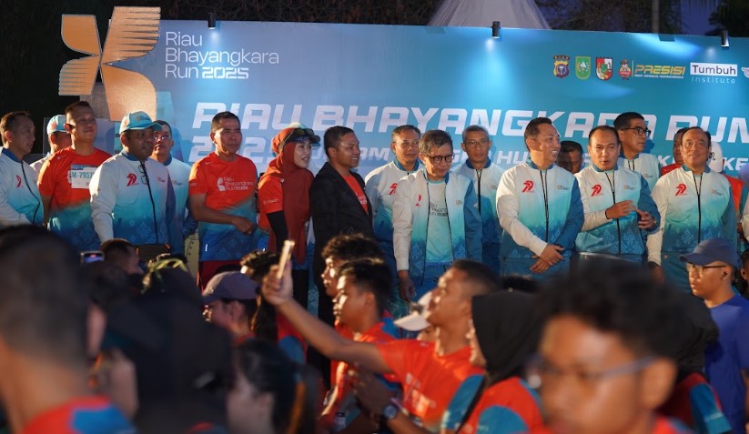 PLN MCTN Turut Berpartisipasi dalam Event Akbar Riau Bhayangkara Run 2025