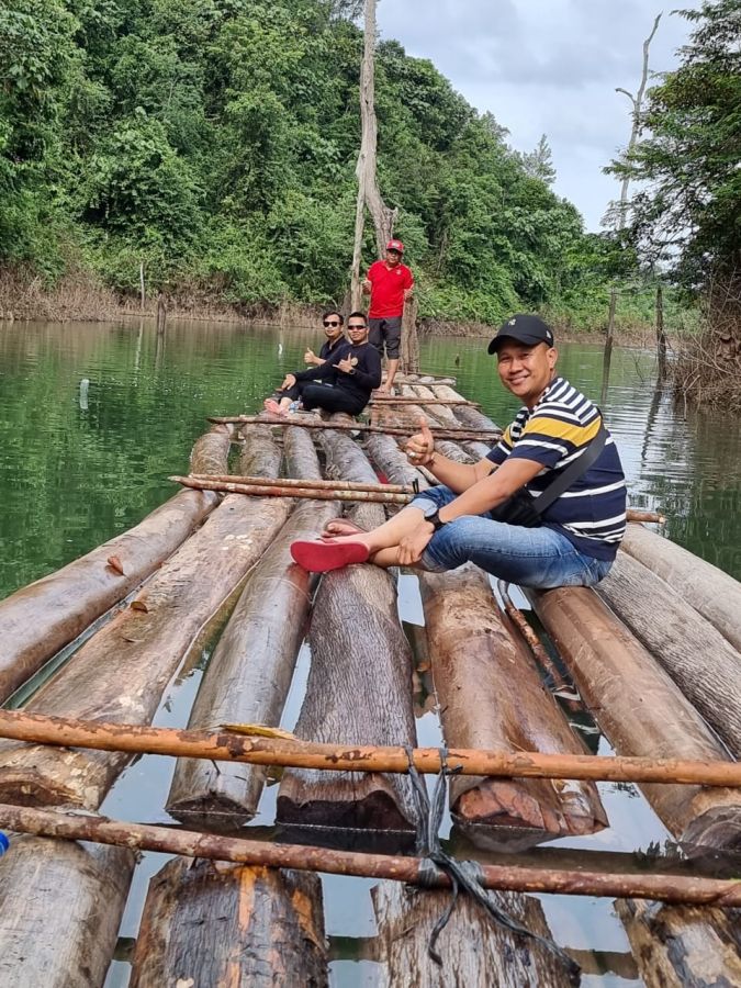 Polres Kampar dan Polda Riau Datangi TKP Lokasi Ilegal Logging di Air Terjun Gulamo