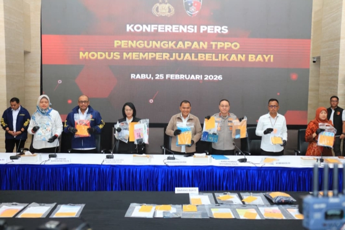 Polri Bongkar Jaringan Nasional Perdagangan Bayi, 12 Tersangka Ditangkap dan 7 Bayi Diselamatkan