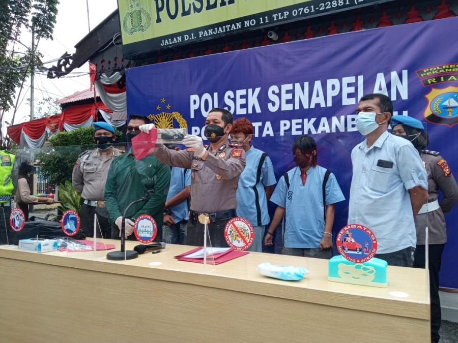Polsek Senapelan Berhasil Tangkap Jaringan Pencurian Sepeda Motor, Korban Merupakan Teman Sendiri
