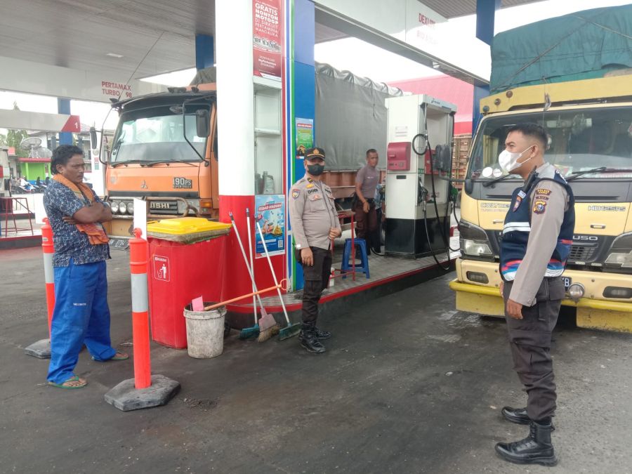 Polsek Tambang Polres Kampar Lakukan Patroli, Berikan Rasa Aman kepada Masyarakat