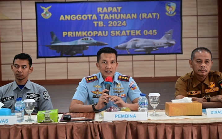 Primkopau Skatek 045 Gelar RAT Tahun 2024, Fokus pada Evaluasi dan Pengembangan