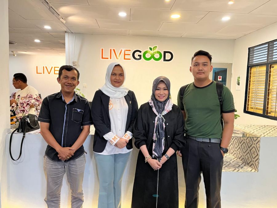 PWDPI Riau Silaturahmi dengan Ketua UMKM Pekanbaru, Mengawali Program Organisasi
