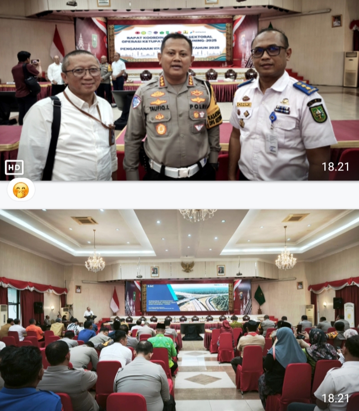 Rapat Koordinasi Lintas Sektoral Operasi Ketupat Lancang Kuning 2025: Wujud Sinergi untuk Mudik Aman