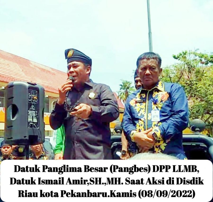 Ratusan Anggota LLMB Pekanbaru Gelar Aksi Demo Terkait Dugaan Kejanggalan Proses PPDB