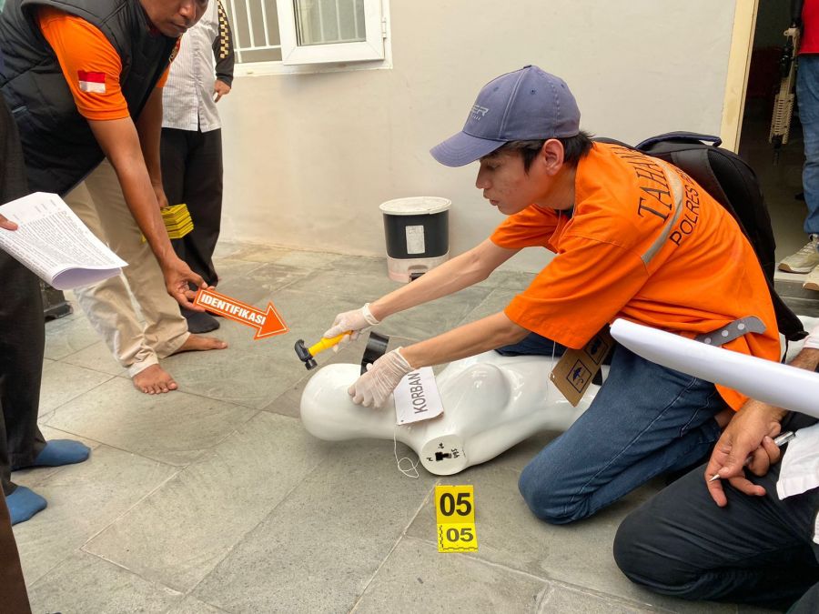 Rekonstruksi Perkara Tindak Pidana Curas yang Mengakibatkan Kematian dan Pembunuhan Berencana