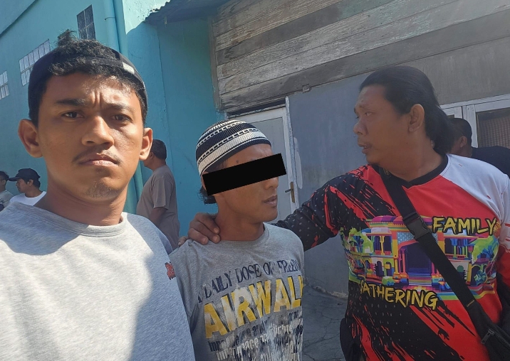 Respon Cepat Polsek Sunggal, Pelaku Pembacokan Penjaga Malam Ditangkap Dalam Waktu 1 Jam